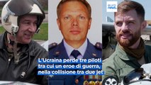 Ucraina, almeno due morti per gli attacchi russi. Lutto per tre piloti uccisi in una collisione