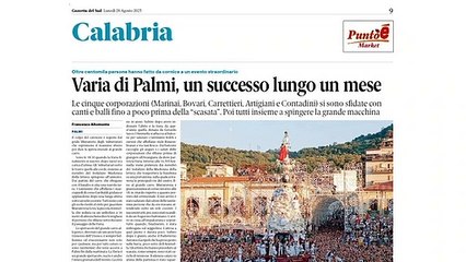 Rassegna stampa Calabria
