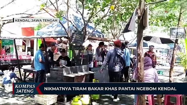 Nikmatnya Tiram Bakar Khas Pantai Ngebom Kendal