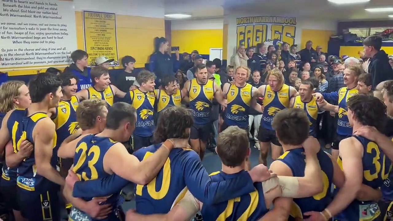 North Warrnambool Eagles team song, round 18 HFNL