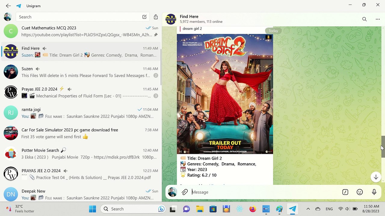 how to download dream girl 2 movie free || free