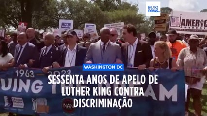 Marcha em Washington lembra 60 anos de discurso de Luther King