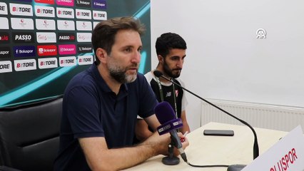 BOLU - Boluspor- ASTOR Enerji Şanlıurfaspor maçının ardından