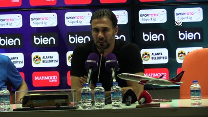 ANTALYA - Corendon Alanyaspor - Atakaş Hatayspor maçının ardından - Ömer Erdoğan