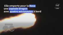 Lancement de la mission Crew-7 de SpaceX et la Nasa vers l'ISS
