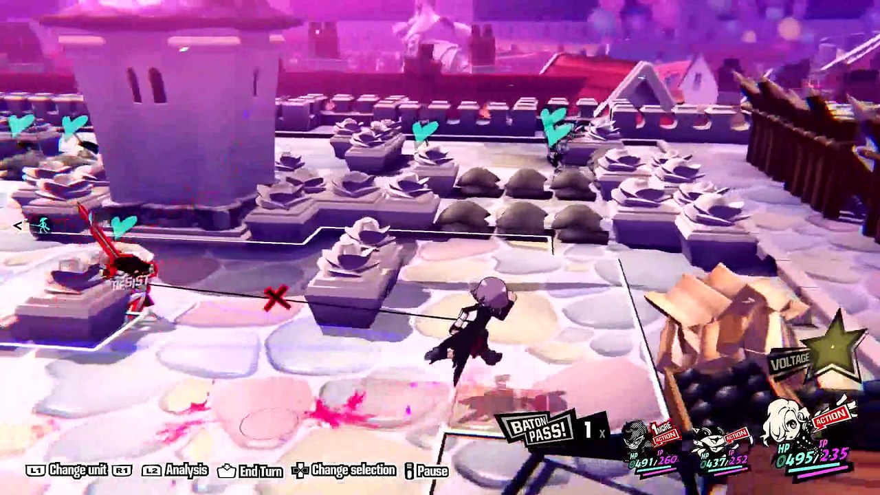 Persona 5 Tactica DLC und Gameplay