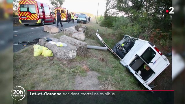 Le conducteur du minibus qui a subi un accident ayant causé la mort d'un adolescent de 12 ans vendredi soir dans le Lot-et-Garonne a été mis en examen pour homicide involontaire et blessures involontaires