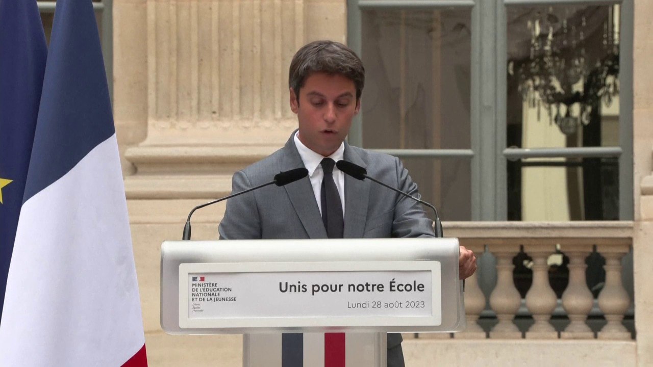 Gabriel Attal: "Les enfants en difficulté, souv...