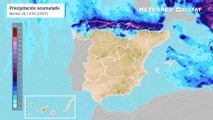 Lluvias abundantes en el norte de España