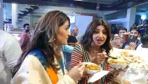 Shilpa Shetty enjoys Sunday binge