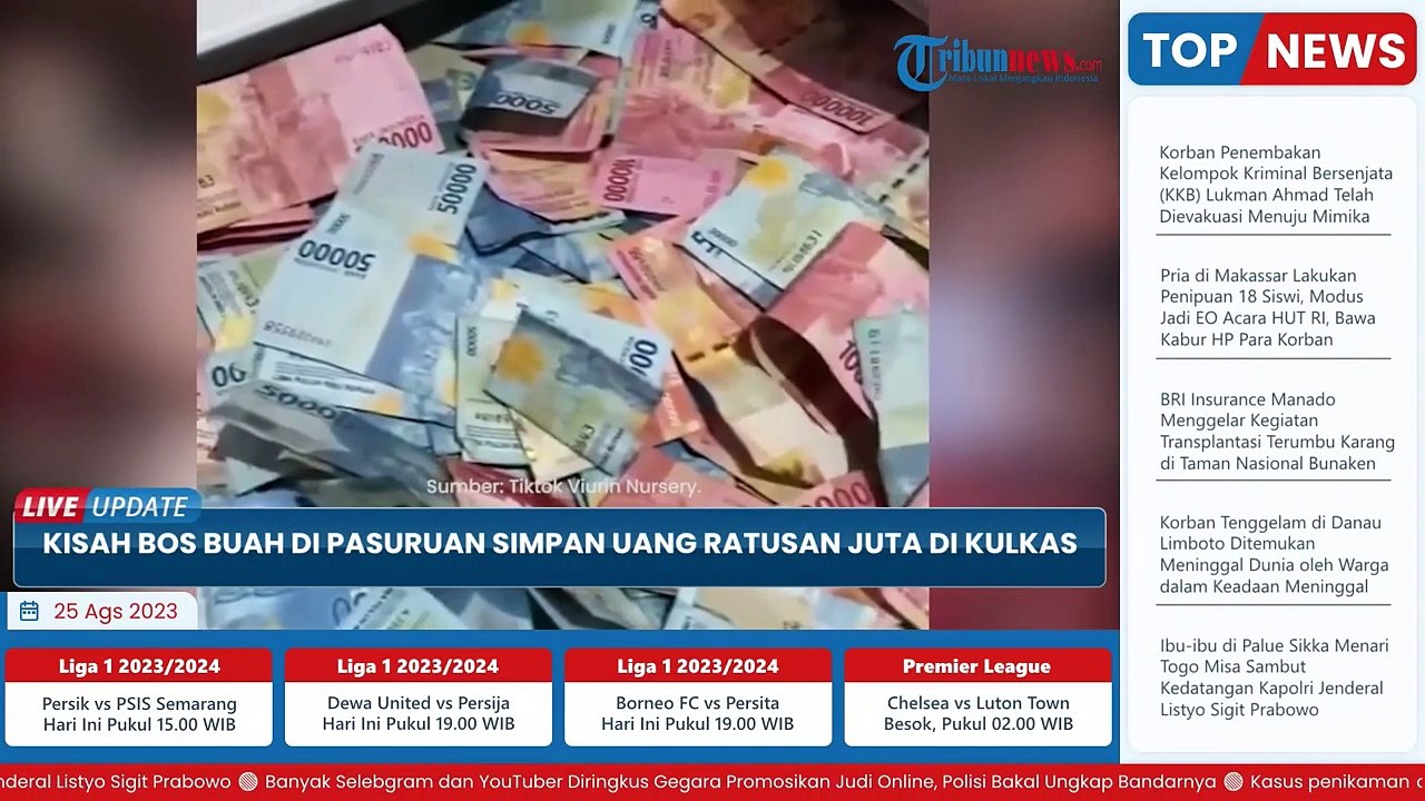 Kisah Bos Buah Simpang Uang Ratusan Juta di Kulkas, Mengaku Bingung Tak Ada Tempat Simpan Uang