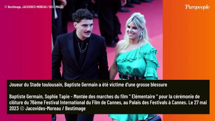 Sophie Tapie : Grosse blessure de son compagnon rugbyman en plein match, elle assiste à sa sortie sur civière