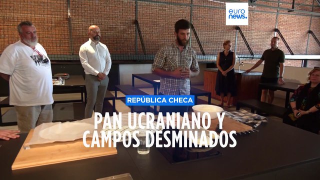 Guerra en Ucrania | Pan y máquinas para desminar los campos de cultivos