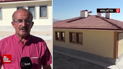 Malatya'daki köy evlerinin yapımı devam ediyor