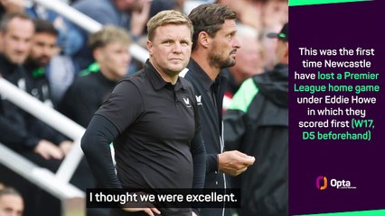 'I want players to be hurting' - Howe disappointed by Liverpool defeat