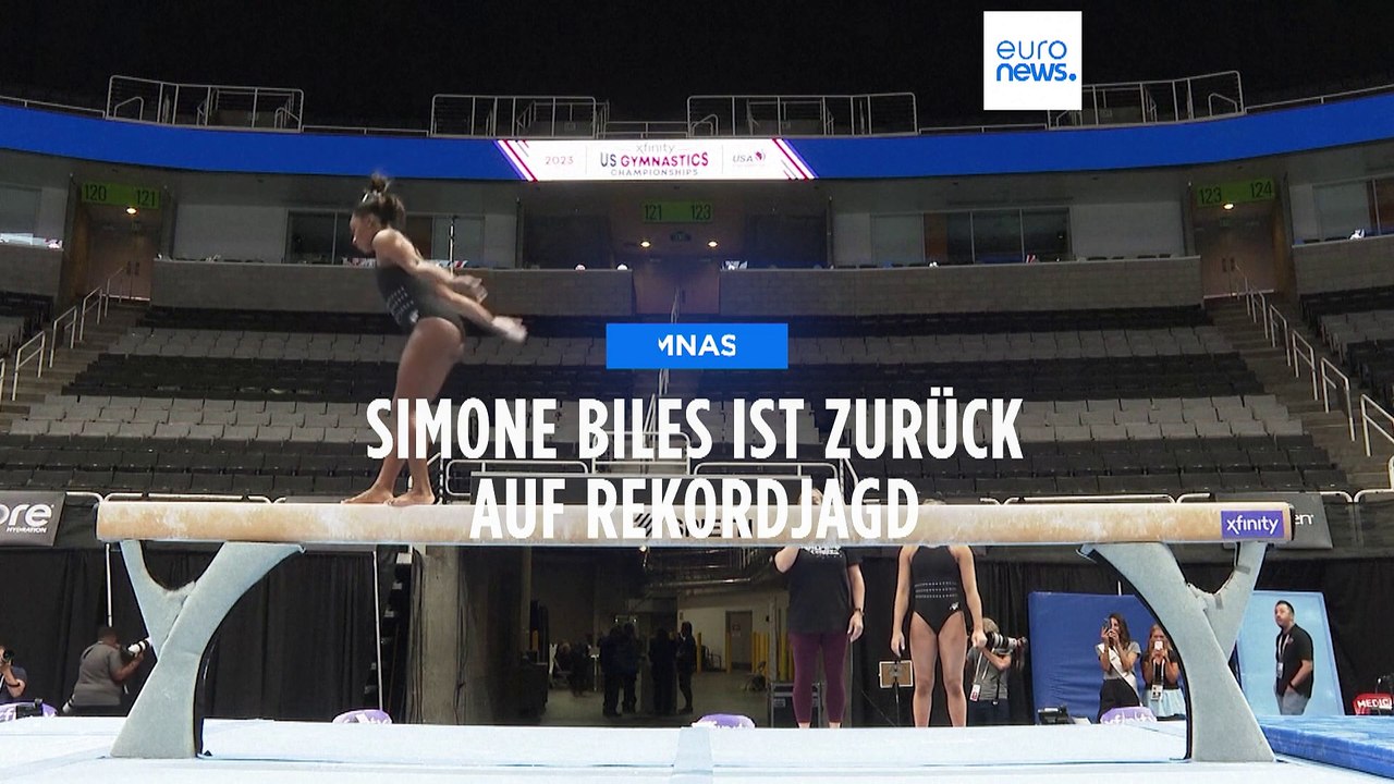 8. US-Titel: Simone Biles ist nach mentalen Problemen wieder obenauf