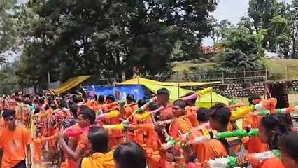 सावन 2023 : कावड़ यात्रा में झूमे भक्त, आखरी सोमवार में महानदी के जल से किया अभिषेक