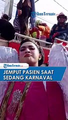 VIRAL Sopir Ambulans Jemput Pasien saat Sedang Mengkuti Karnaval yang Masih Pakai Kostum_720p