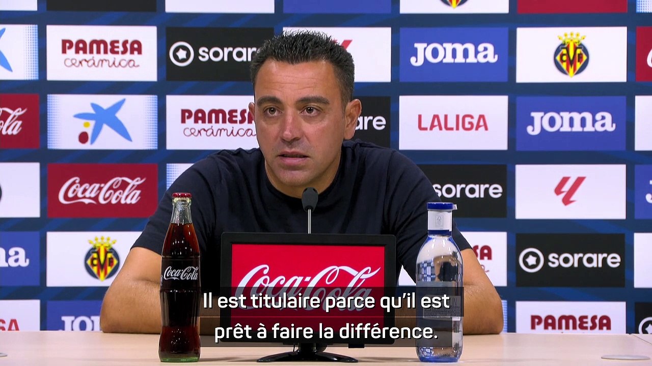 Xavi : "Nous attendons beaucoup de Lamine Yamal"