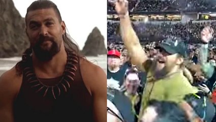 JASON MOMOA In The Mosh Pit During PANTERA/METALLICA Concert At SoFi Stadium