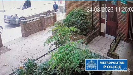 Footage of man police want to speak to as part of Wandsworth murder investigation.