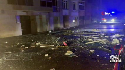 Eskişehir’de 4 katlı binada patlama: 1 ölü