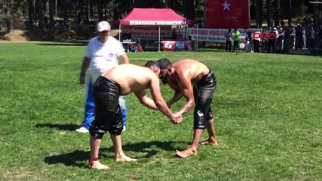 Adalet Bakanı Yılmaz Tunç, Gerede Esentepe Yağlı Güreşleri'ne katıldı