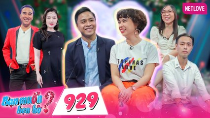 Bạn Muốn Hẹn Hò - Tập 929: Em Gái Xinh Đẹp Tỏ Tình Chấn Động Chàng Việt Kiều 🥰