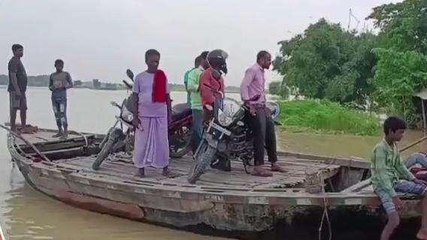मधुबनी: कोसी नदी के जलस्तर में वृद्धि से कई नए इलाकों में घुसा पानी, प्रशासन अलर्ट
