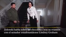 Zelenski explica las condiciones necesarias para celebrar unas elecciones durante la guerra