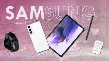 ÉCOSYSTÈME SAMSUNG : mon EXPÉRIENCE avec les produits de la marque