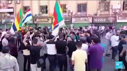 Syrie : des manifestants dans le sud réclament la chute du régime