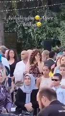 Aylin Kontente a pleuré lors du mariage de sa co-star Uğur Bilgin