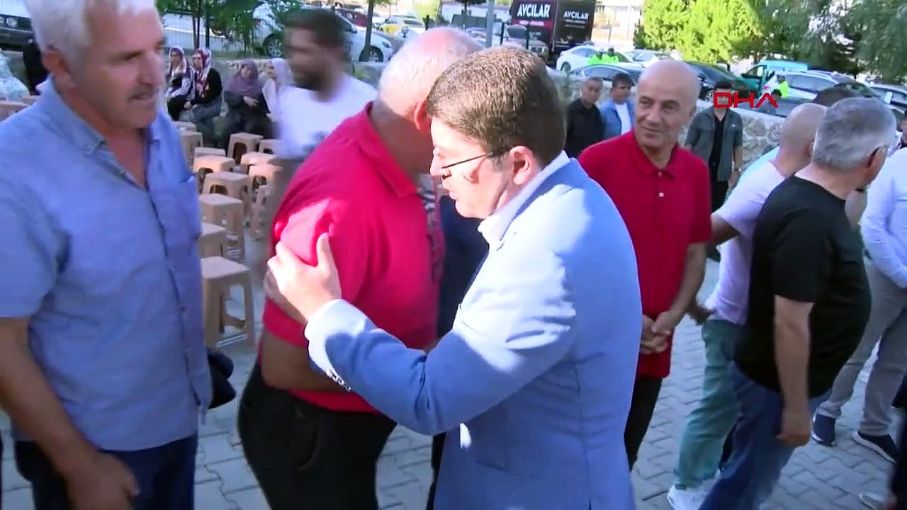 Adalet Bakanı Yılmaz Tunç, Muhammet Ali Arslan için mevlit programına katıldı