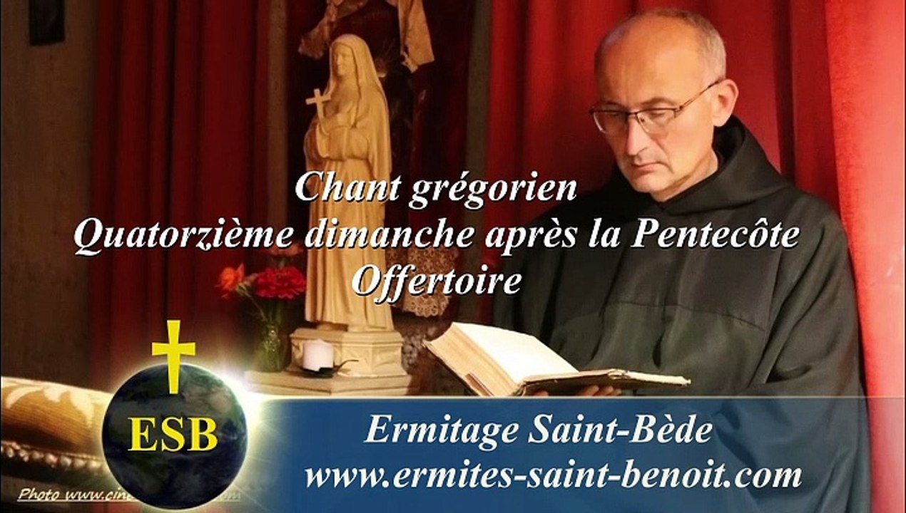 Offertoire Immittet angelus du 14e dimanche après la Pentecôte - Ermitage Saint-Bède film by Jean-Claude Guerguy pour Ciné Art Loisir.
