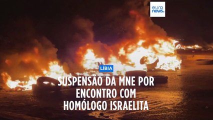 Chefe da diplomacia líbia suspensa após encontro com homólogo israelita em Roma