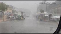 Tempesta a Maiorca, pioggia e vento forte spazzano l'isola