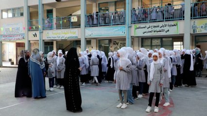 بداية عام دراسي جديد في غزة