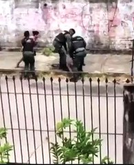 Policial agride mulher após reclamação de abordagem