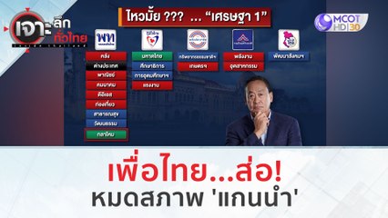 เพื่อไทย...ส่อ! หมดสภาพ 'แกนนำ' | เจาะลึกทั่วไทย (28 ส.ค.66)