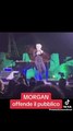 Morgan insulta il pubblico