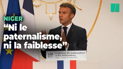 Au Niger, l'ambassadeur de France reste en poste, Emmanuel Macron salue le travail des diplomates