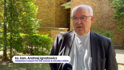 Gazeta Lubuska. Zielona Góra. Wieża kościoła pw. św. Ducha