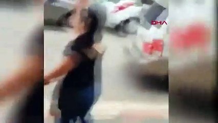 Hatay'da şiddetli yağış sırasında ağır hasarlı bina çöktü!