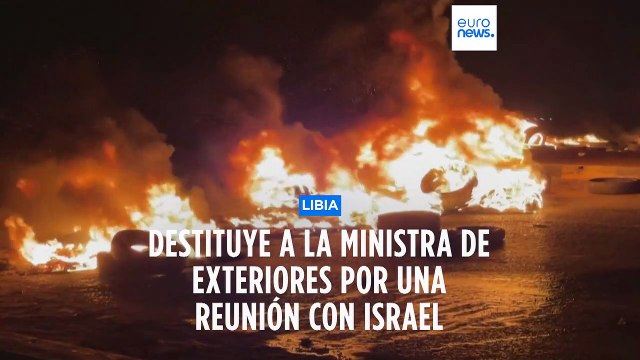 Libia suspende a la jefa de la diplomacia tras las protestas por la reunión con Israel en Italia