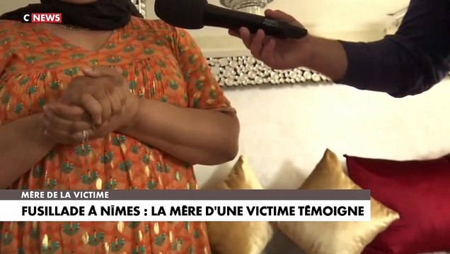 En larmes, la mère d’une victime de 26 ans d’une fusillade à Nîmes témoigne sur CNews: Ils l’ont visé et lui ont tiré dessus - Regardez