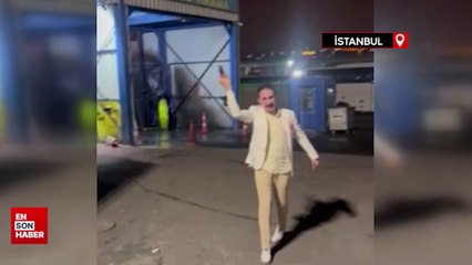 15 Temmuz Demokrasi Otogarı'nda bir maganda silahla havaya ateş açtı