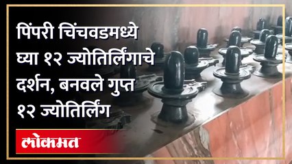 पिंपरी चिंचवड शहरात साकारलय  १ हजार १११ पिंडी असलेले शिवमंदिर
