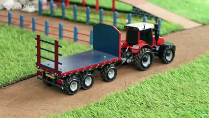 RC tractor from PVC