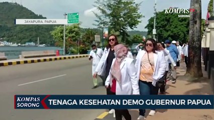 Puluhan Dokter Spesialis Gelar Aksi Demo di Kantor Gubernur Papua